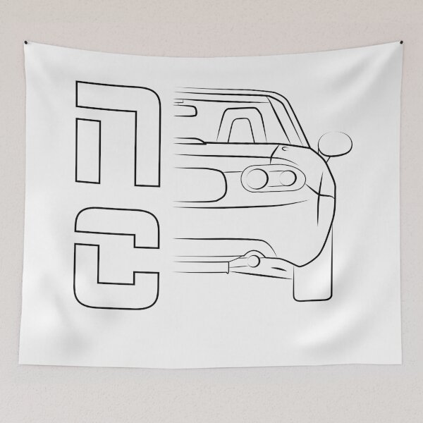 Item preview, Miata NC Black designed and sold by VonnArt.