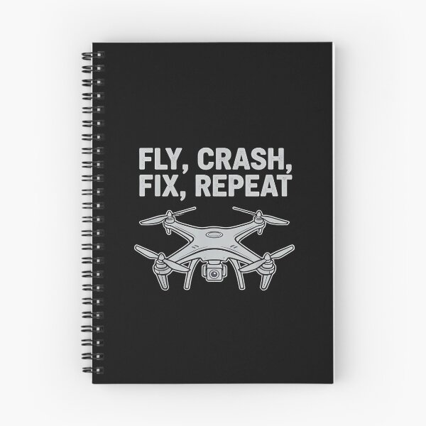 Item preview, Drone Pilot Fly Crash Fix Repeat Hobby designed and sold by k3rstman1.