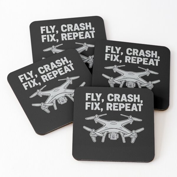 Item preview, Drone Pilot Fly Crash Fix Repeat Hobby designed and sold by k3rstman1.