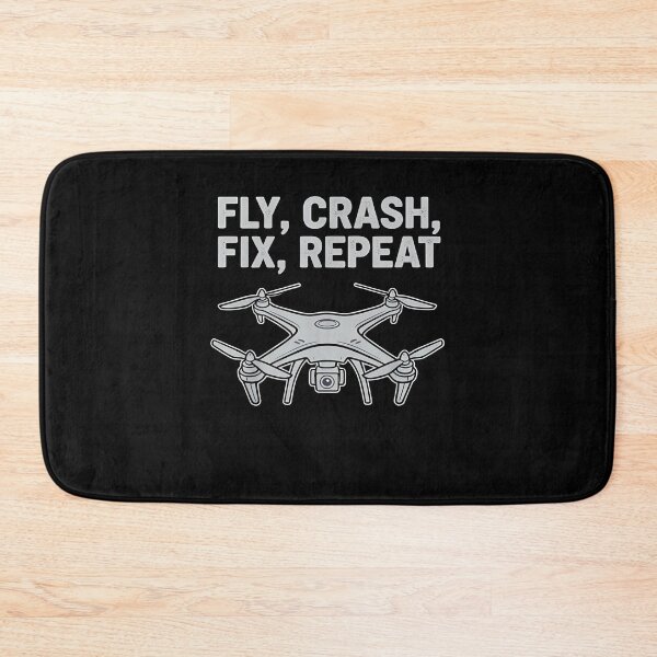 Item preview, Drone Pilot Fly Crash Fix Repeat Hobby designed and sold by k3rstman1.