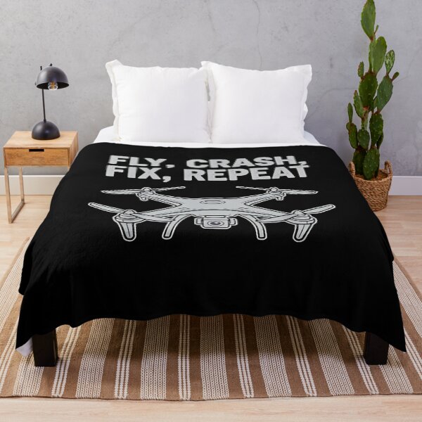 Item preview, Drone Pilot Fly Crash Fix Repeat Hobby designed and sold by k3rstman1.