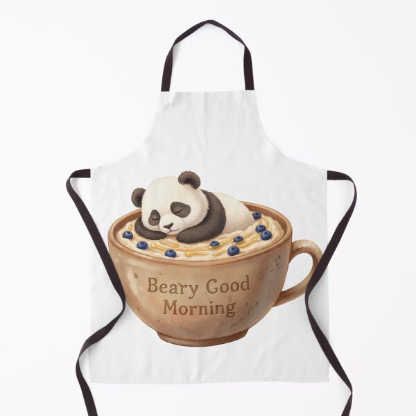 Item preview, Sweet Sleepy Panda in a Mug of Porridge designed and sold by DisignByPrince.