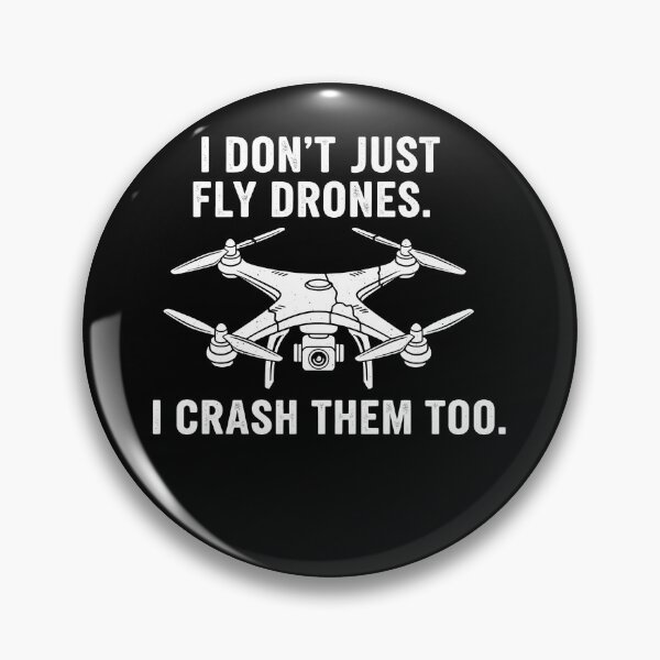 Item preview, Funny Drone Pilot Crashing Humor designed and sold by k3rstman1.