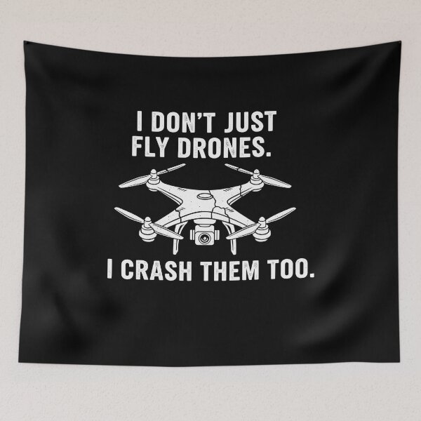 Item preview, Funny Drone Pilot Crashing Humor designed and sold by k3rstman1.