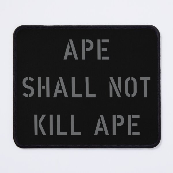 Item preview, Ape Shall Not Kill Ape designed and sold by The Common Tee.