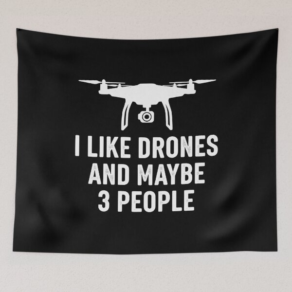 Item preview, I like drones and maybe 3 people Drone Pilot Introvert Hobby designed and sold by k3rstman1.