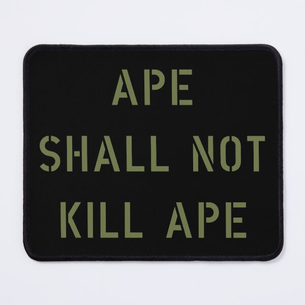 Item preview, Ape Shall Not Kill Ape designed and sold by The Common Tee.