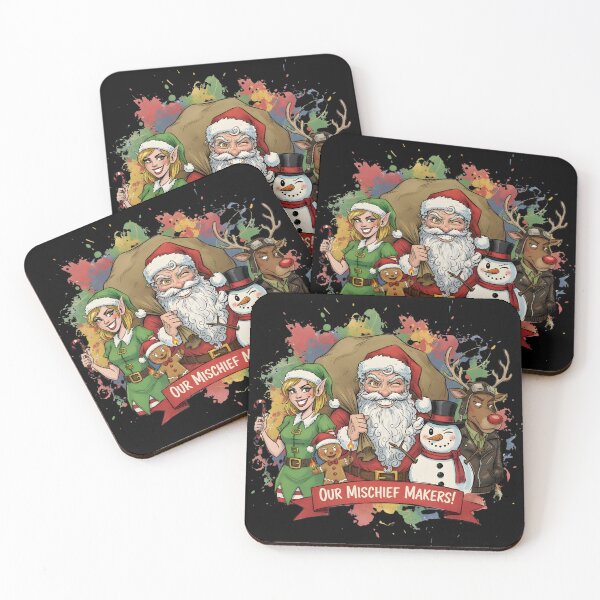 Item preview, Our Mischief Makers! Edgy Christmas Crew designed and sold by  Essence-Rise .