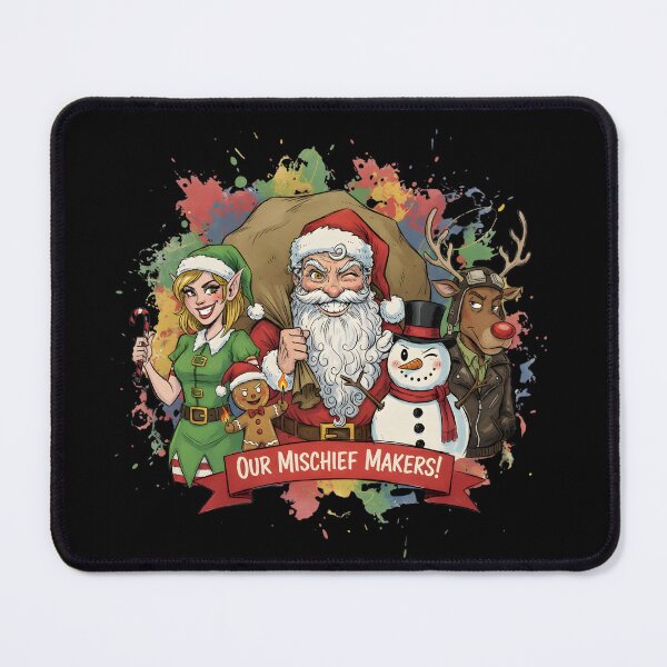 Item preview, Our Mischief Makers! Edgy Christmas Crew designed and sold by Essence-Rise .