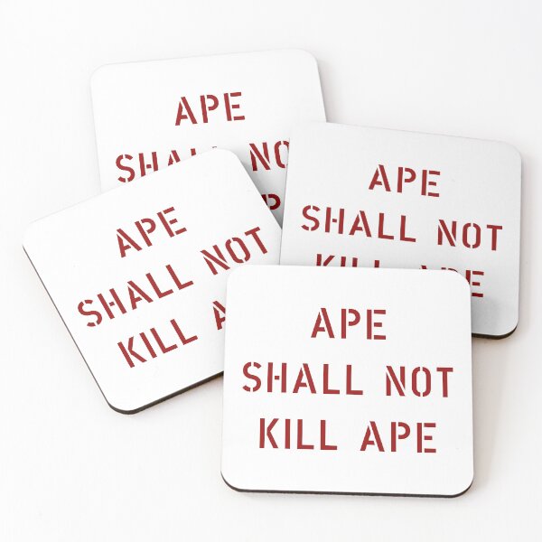 Item preview, Ape Shall Not Kill Ape designed and sold by The Common Tee.