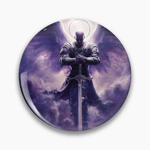 Item preview, The Test of Faith – Angelic Warrior in Stormlight designed and sold by VisionaryVeils.