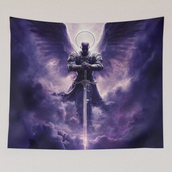 Item preview, The Test of Faith – Angelic Warrior in Stormlight designed and sold by VisionaryVeils.