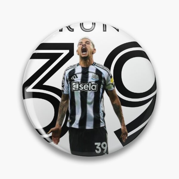 Item preview, Bruno Guimarães #39 – Newcastle Midfield Maestro Football Design designed and sold by Pokah79.