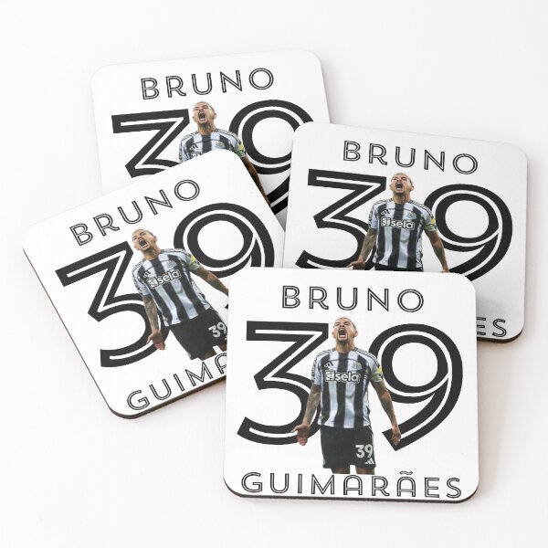Item preview, Bruno Guimarães #39 – Newcastle Midfield Maestro Football Design designed and sold by Pokah79.