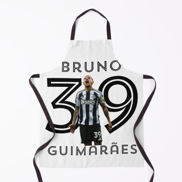 Item preview, Bruno Guimarães #39 – Newcastle Midfield Maestro Football Design designed and sold by Pokah79.