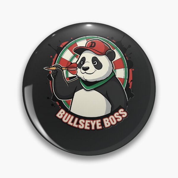 Item preview, Bullseye Boss Darts Panda Player designed and sold by k3rstman1.