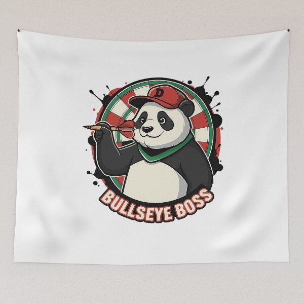 Item preview, Bullseye Boss Darts Panda Player designed and sold by k3rstman1.