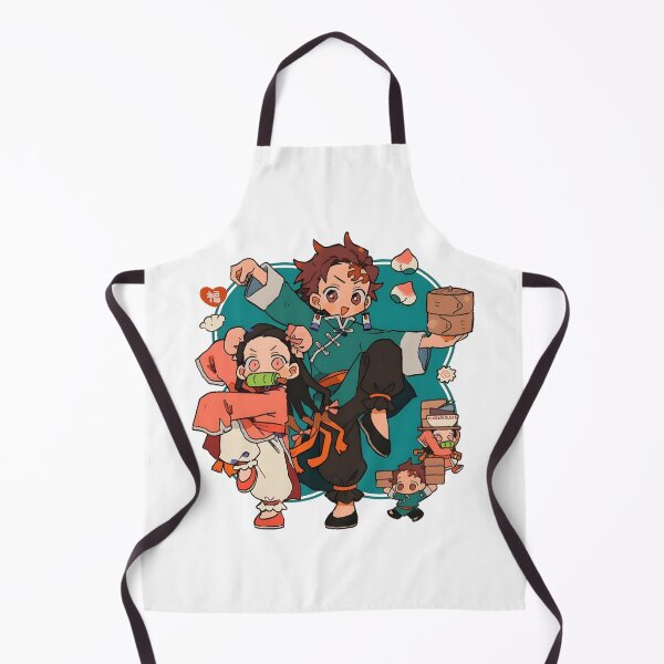 Item preview, Tanjiro with nezuko make a food designed and sold by artiisa.