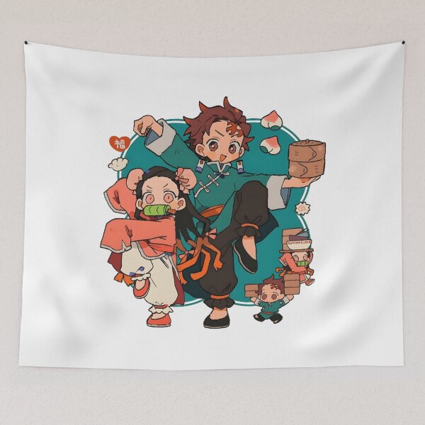 Item preview, Tanjiro with nezuko make a food  designed and sold by artiisa.