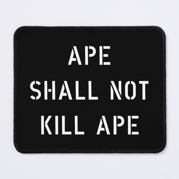 Item preview, Ape Shall Not Kill Ape designed and sold by The Common Tee.