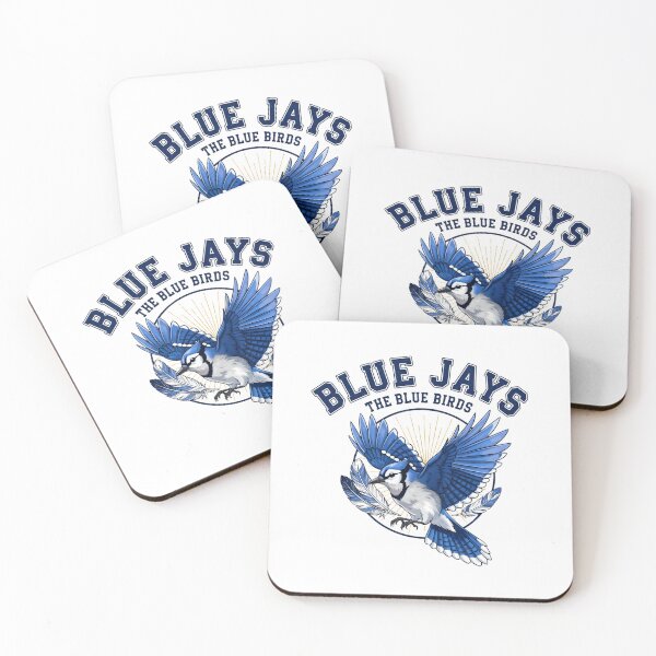 Item preview, Mid Century Blue Jay | Vintage Bird Illustration  designed and sold by lamiarte.
