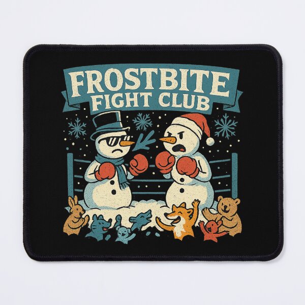 Item preview, Frostbite Fight Club – Funny Snowman Boxing Christmas Shirt, Winter Humor Tee, Hilarious Holiday Gift designed and sold by AddictiveDesign.