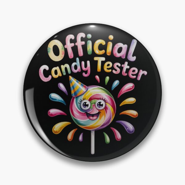 Item preview, Official Candy Tester Lollipop Sweets Lover designed and sold by FurrFunPrints.