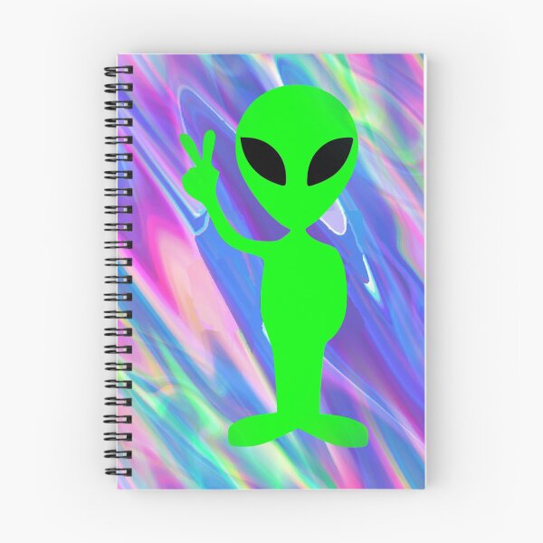 Item preview, alien hologram print  designed and sold by Gossip Rag.