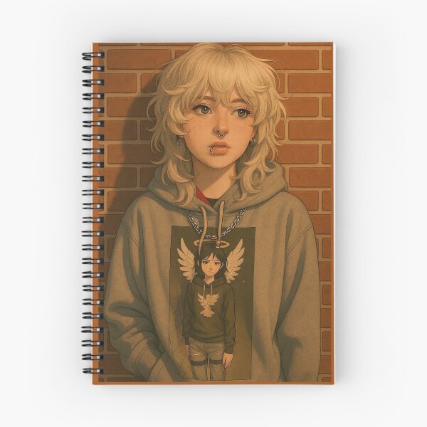 Item preview, Angel Core Grunge Aesthetic Portrait designed and sold by JaKyto.