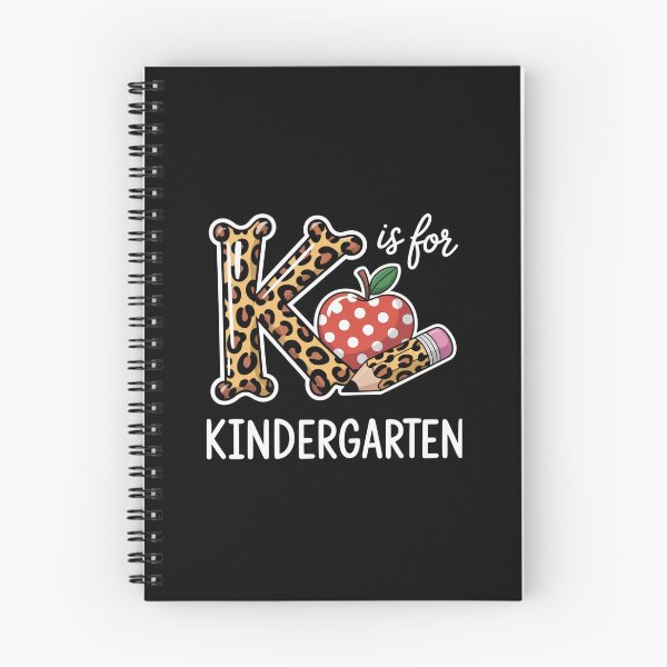 Item preview, K Is For Kindergarten Teacher Leopard Back To School designed and sold by MaryoKing.