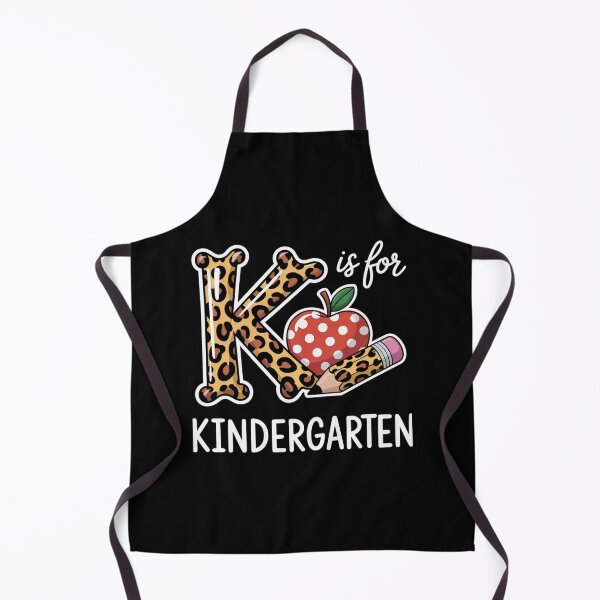 Item preview, K Is For Kindergarten Teacher Leopard Back To School designed and sold by MaryoKing.