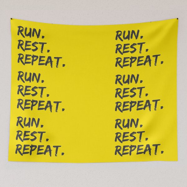 Item preview, Run. Rest. Repeat. designed and sold by Smiles4Days.