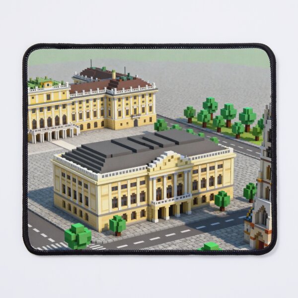 Artikelvorschau, Vienna Pixel Art – Stephansdom & Altstadt Design | XXL Gaming Mauspad entworfen und verkauft von rolfzogg.