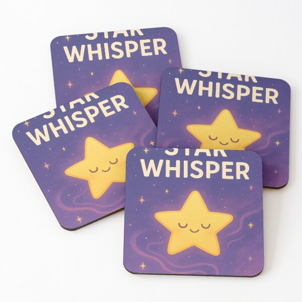 Item preview, Star Whisper – Kawaii Cosmic Aesthetic Art designed and sold by Hallin.