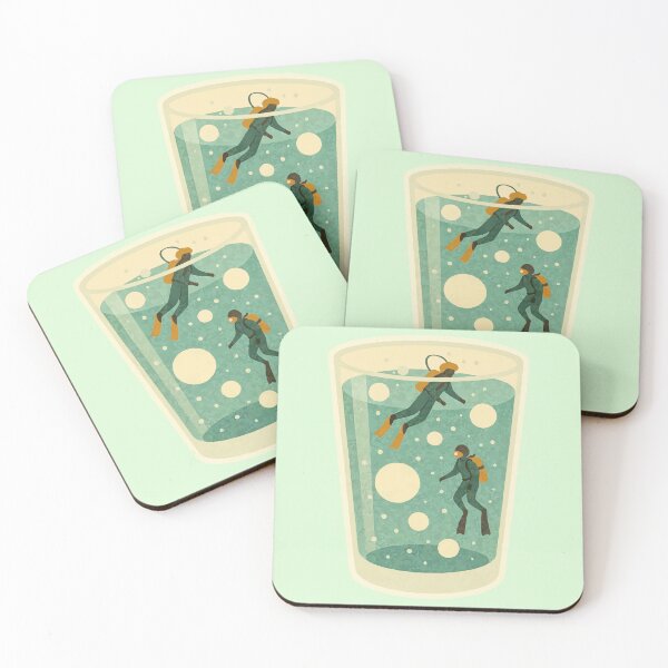 Item preview, Soda Divers – Bubbly Deep Sea designed and sold by Tiny Joy World.
