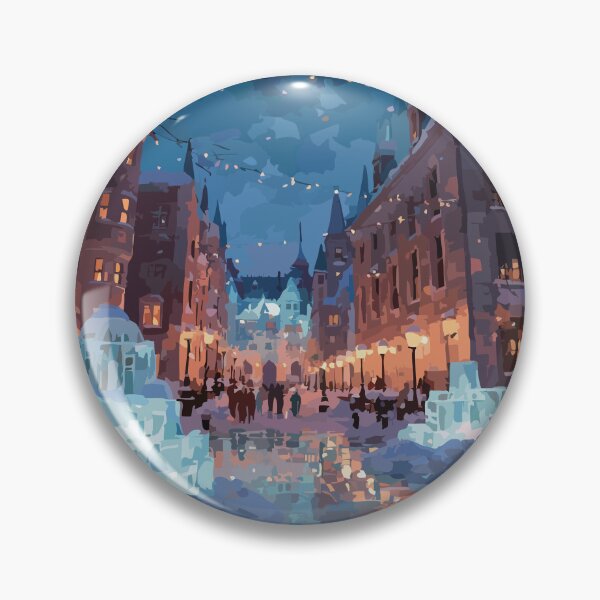 Item preview, Quebec Winter Carnival | Night Parade and Ice Palace Art designed and sold by TuncGK.
