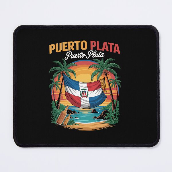 Item preview, Puerto Plata Dominican Republic Flag Beach Vacation designed and sold by Kcgarciaso.
