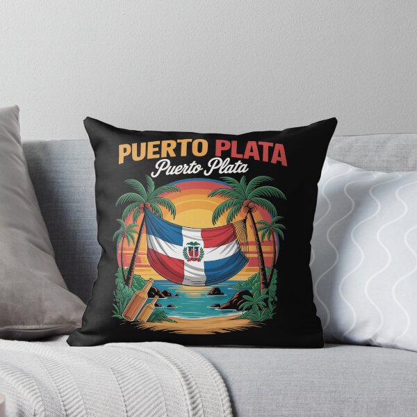 Item preview, Puerto Plata Dominican Republic Flag Beach Vacation designed and sold by Kcgarciaso.