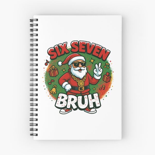 Item preview, Santa Claus SIX SEVEN BRUH Funny Christmas  designed and sold by DigiSudu.