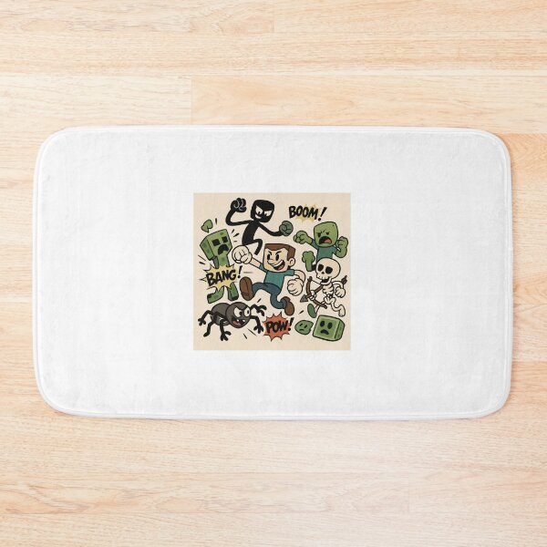 Item preview, Minecraft Retro Cartoon – 1930s Rubber Hose Style designed and sold by AnimeShin.