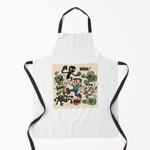 Item preview, Minecraft Retro Cartoon – 1930s Rubber Hose Style designed and sold by AnimeShin.