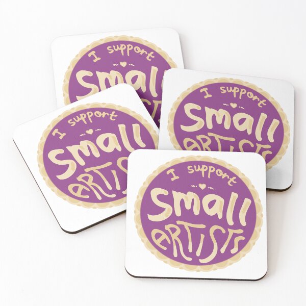 Item preview, Small Artist Support Badge - Pink designed and sold by Asha-Art.