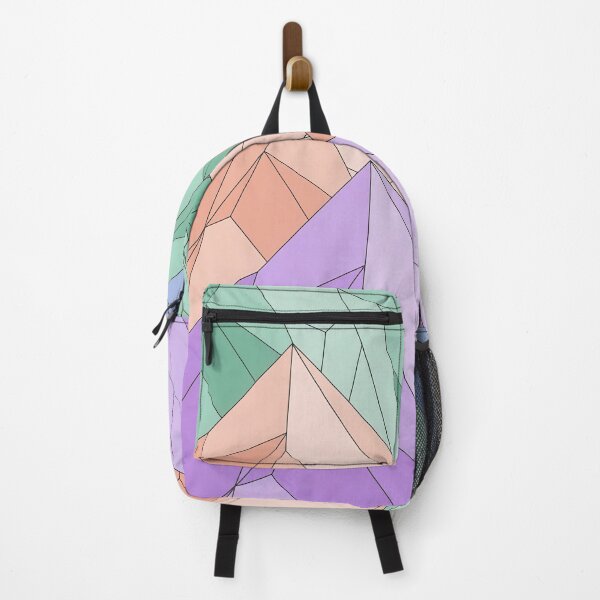 Item preview, Geometric Pastel Mountains in Abstract Layers designed and sold by NoctaHike.