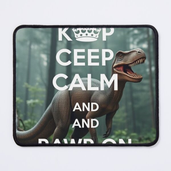 Item preview, Dinosaur keep ceep calm designed and sold by SSMC DREAM DESIGN.