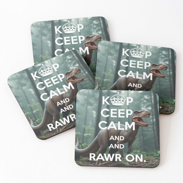 Item preview, Dinosaur keep ceep calm designed and sold by SSMC DREAM DESIGN.