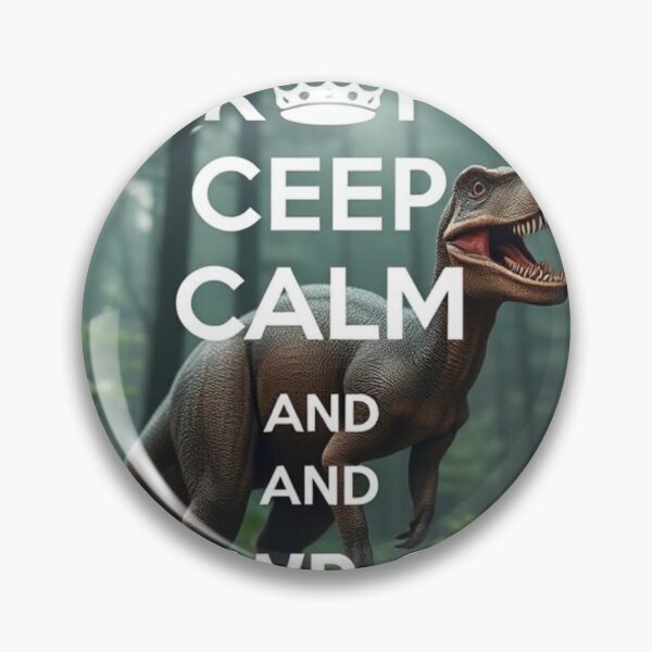 Item preview, Dinosaur keep ceep calm designed and sold by SSMC DREAM DESIGN.
