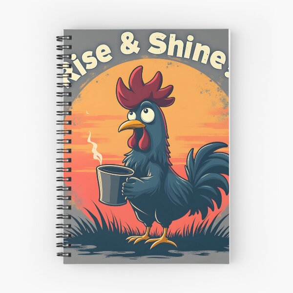 Item preview, “Rise and Shine? – Funny Rooster Coffee Design for Non-Morning People” designed and sold by   GG Creations .