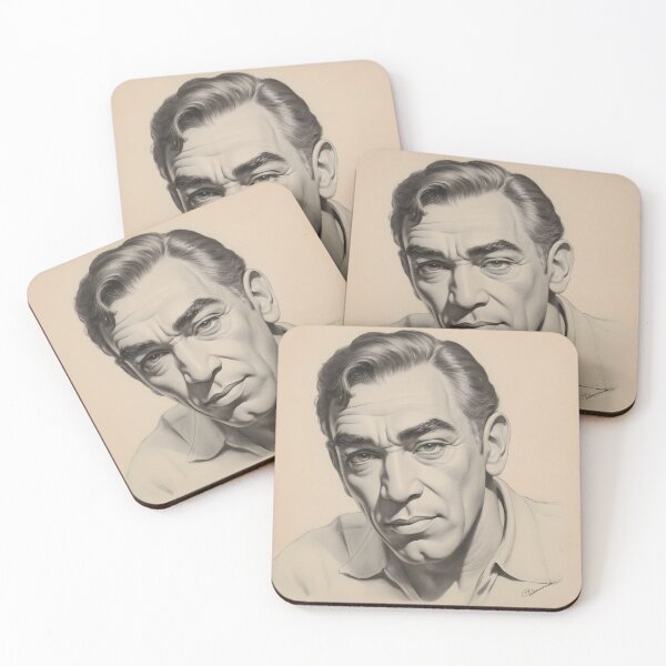 Item preview, Anthony Quinn designed and sold by WorldofCharcoal.