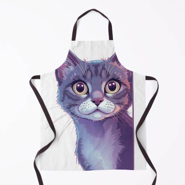 Item preview, Curious cat peeks around the corner designed and sold by BenCoStyle.