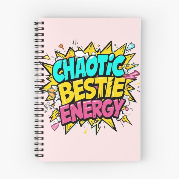 Item preview, Chaotic Bestie Energy - Cute designed and sold by ConfuseLab Shop.